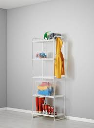 Ikea Mulig White Shelving Unit Shelves
