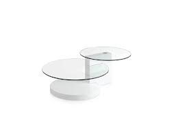 lacquered coffee table and tempered