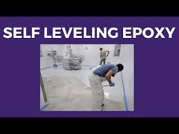 self leveling epoxy floor step by