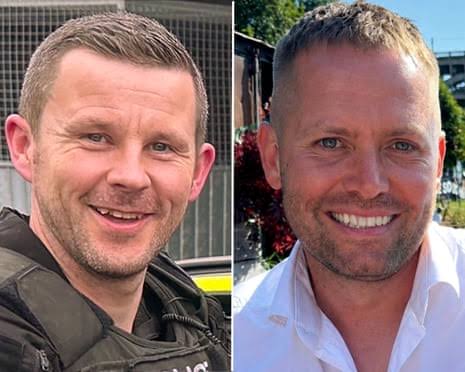 Families release pictures of police officers killed in A66 crash in which five others died | North Yorkshire | The Guardian