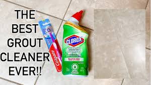 best grout cleaner ever clorox bleach