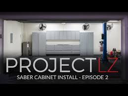 the lz garage project saber cabinets