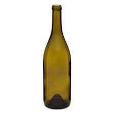 Case Of 36 750 Ml Burgundy Empty Wine Bottles Cork Finish