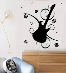 Wall Decal Guitar Stickers Gifts