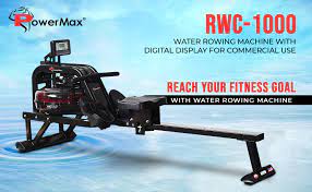 powermax fitness rwc 1000 water rowing