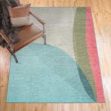 green washable area rug