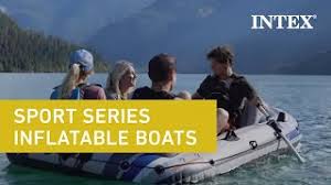 intex excursion 5 inflatable boat set
