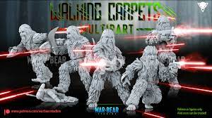 walking carpets multipart the resin