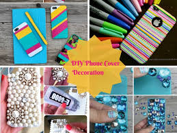 When deciding on design placement, mind the safe print area and the position of the phone case's camera opening. Diy Easy Mobile Phone Case Decoration Ideas Step By Step K4 Craft