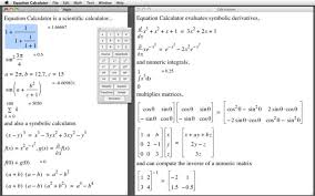 Equation Calculator For Mac