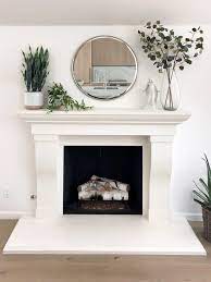 Irvine Stone Fireplace Mantel