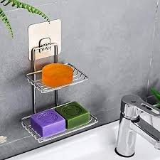 Wall Mounted Double Layer Soap Dish