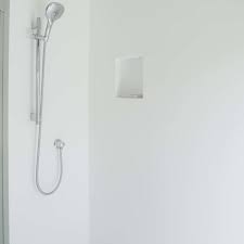 seamless corian shower walls