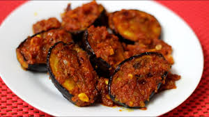 When cooking with melanzane, it is recommended that you start by washing, draining and salting them, as. Eggplant With Spicy Tomato Dry Spicy Masala Baingan Baingan Masala Recipe Brinjal Recipe Youtube