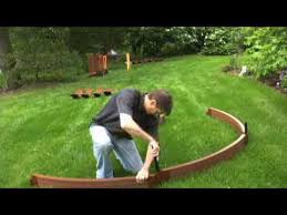 how to build a circle garden you