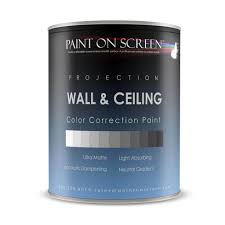 projector screen paint wall ceiling