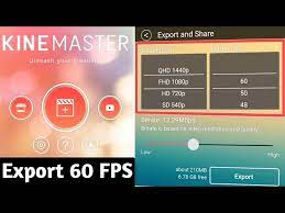 kinemaster tutorial export videos in
