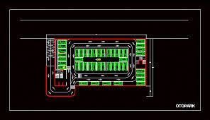 Car Parking Dwg Block For Autocad