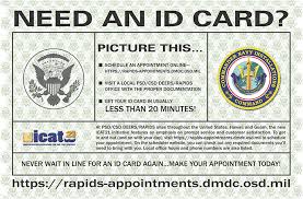 Rapids id card office online provides a rapids id card online tool to help locate a local rapids id card office near you, update your cac, or manage sponsor or family member id card information. Retiree Information