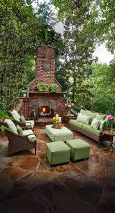 Outdoor Fireplace Inspiration Cami
