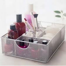 cosmetic organizer tray