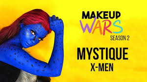 mystique x men makeup tutorial