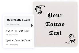 tattoo font generator free to use