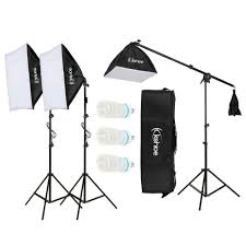 1250w Studio Photo Video Continuous Lighting Kit Light Stand Softbox 3background For Sale Online Ebay