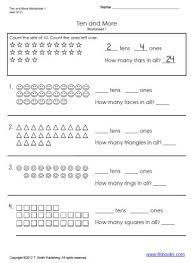 1st grade math worksheets place value tens ones 1. Tens And Ones Worksheets Grade 2 Pdf Preschool Worksheet Gallery