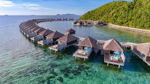 over water bungalows in the philippines