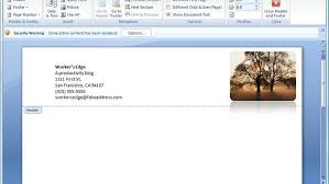 Create A Letterhead Template In Microsoft Word Cnet