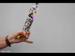 how to make a confetti cannon from