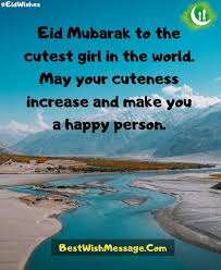 With chanda mama shining up bright and blessing everyone… its love so tender, merciful. Eid Mubarak Wishes For Girlfriend Happy Eid Mubarak Messages To Her