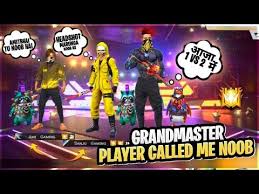Eventually, players are forced into a shrinking play zone to engage each other in a tactical and diverse environment. 2 Grandmaster Players Called Me Noob à¤†à¤œ 1 Vs 2 à¤® Free Fire Desi Gamers Youtube Noob Gamer Instagram