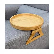 1pc wooden sofa armrest tray table