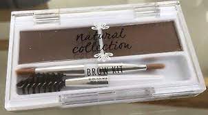 eye brow definer kit wax powder brush