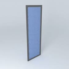 Pivoting Door Glass Free 3d Model