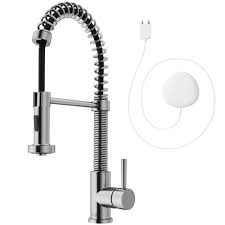 Question about delta model 470: Vigo Edison Single Handle Pull Down Sprayer Kitchen Faucet With Floodsense Technology In Stainless Steel Vg02001stk3 The Home Depot