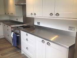 Designer kitchens at trade prices. L Shape Worktop Industrial Kitchen Other By Stainless Direct Uk Houzz