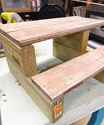 Diy Rustic Wooden Step Stool