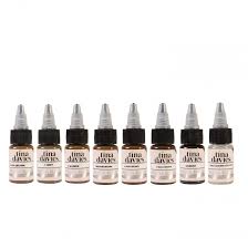 Perma Blend Tina Davies I Love Ink Eyebrow Collection Complete Set Of 8 Bottles 15ml Colour Chart
