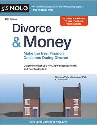 Divorce Money Legal Books Nolo