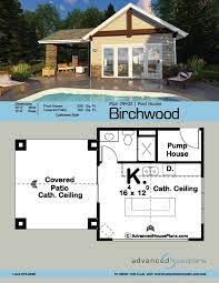 Birchwood Pool House Plans