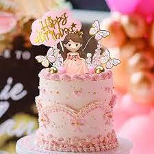 Butterfly Princess Cake Non Edible All U See Can Be Reused Or  gambar png