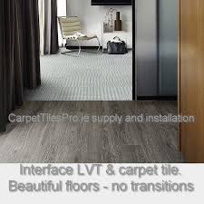 carpet tiles and luxury vinyl tiles