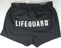 Details About Speedo Lifeguard Life Guard Female Woman Roll Waist Pool Short Blk Small 7090039