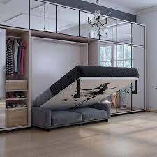 King Size Plywood Custom Wall Mount Bed
