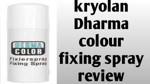 kryolan dharma colour fixing spray