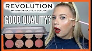 revolution ultra blush palette review
