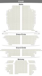 palace theatre seating plan